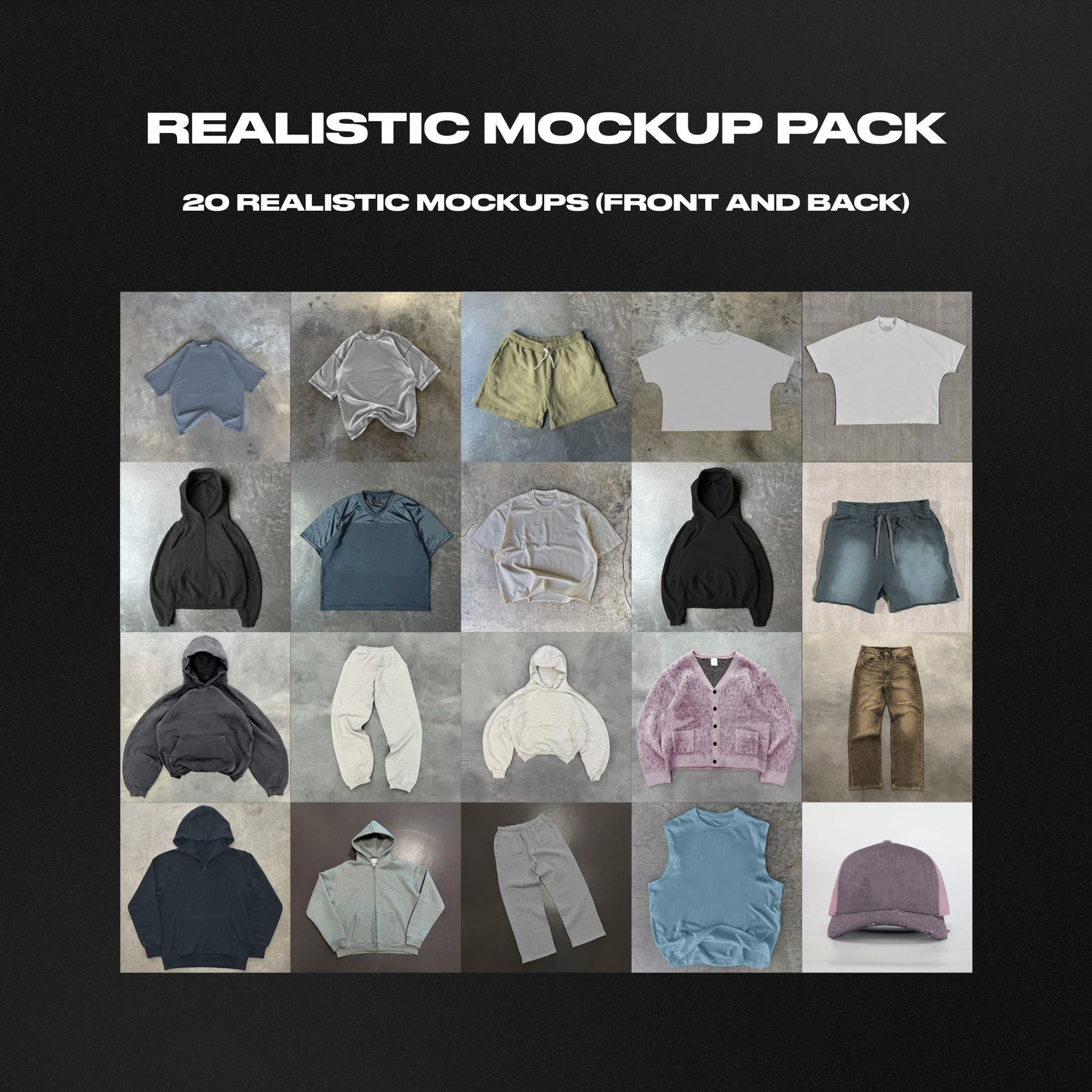 REALISTIC MOCKUP PACK