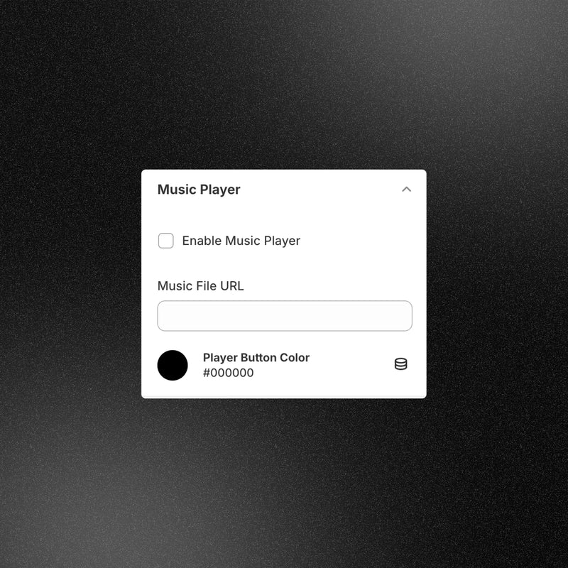 MUSIC PLAYER
